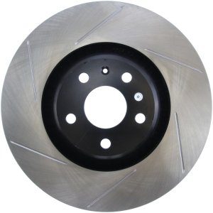 Audi TT Brake Rotors (1) - Front Right - Stoptech - Slotted Sport - Black - `10-`14 Audi TT Brake Rotors (1) - Front Right - Stoptech - Slotted Sport - Black - `10-`14