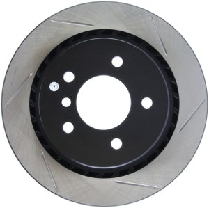 BMW Z3 Brake Rotor (1) - Rear Left - Stoptech - Slotted Sport - Black - `98-`02 BMW Z3 Brake Rotor (1) - Rear Left - Stoptech - Slotted Sport - Black - `98-`02