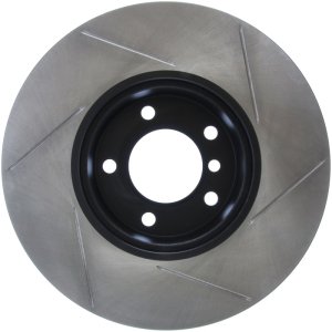 BMW 2 Series Brake Rotor (1) - Front Right - Stoptech - Slotted - Black - `14-`15