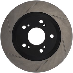 Honda S2000 Brake Rotor (1) - Rear Right - Stoptech - Slotted Sport - Black - `00-`09 Honda S2000 Brake Rotor (1) - Rear Right - Stoptech - Slotted Sport - Black - `00-`09