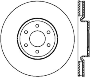 Nissan Pathfinder Brake Rotor (1) - Front Right - Stoptech - Sport Slotted Cryo - Black - `05-`12 Nissan Pathfinder Brake Rotor (1) - Front Right - Stoptech - Sport Slotted Cryo - Black - `05-`12