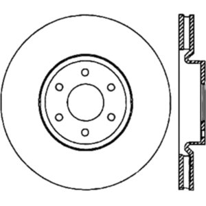 Nissan Pathfinder Brake Rotor (1) - Front Right - Stoptech - Sport Slotted Cryo - Black - `05-`12 Nissan Pathfinder Brake Rotor (1) - Front Right - Stoptech - Sport Slotted Cryo - Black - `05-`12