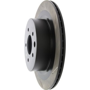 Infiniti G25 Brake Rotor (1) - Rear Left - Stoptech - Slotted - Black - `11-`12 Infiniti G25 Brake Rotor (1) - Rear Left - Stoptech - Slotted - Black - `11-`12