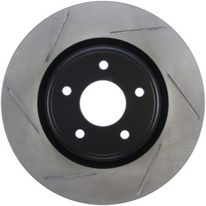Nissan Murano Brake Rotor (1) - Front Right - Stoptech - Slotted Sport Rotors - Black - `15-`18