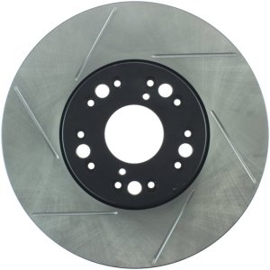 Lexus SC400 Brake Rotor (1) - Front Right - Stoptech - StopTech Slotted Sport - Black - `92-`00