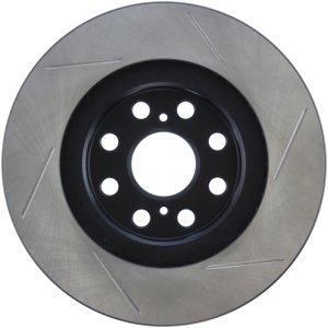 Toyota MR2 Spyder Brake Rotor (1) - Right Rear - Stoptech - Slotted Sport - Black - `00-`05
