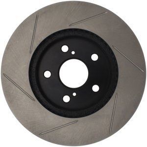 Toyota Solara Brake Rotor (1) - Front Right - Stoptech - Slotted Sport Rotor - Black - `04-`08
