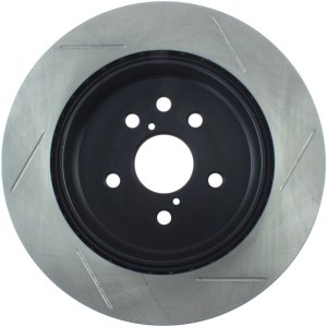 Lexus GS430 Brake Rotor (1) - Rear Right - Stoptech - Slotted - Black - `06-`07