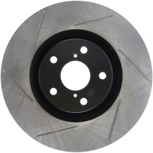 Lexus GS350 Brake Rotor (1) - Front Right - Stoptech - Slotted Sport - Black - `13-`19