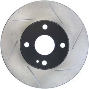 Mazda Miata Brake Rotor (1) - Front - Stoptech - Slotted Sport - Black - `99-`05 Mazda Miata Brake Rotor (1) - Front - Stoptech - Slotted Sport - Black - `99-`05