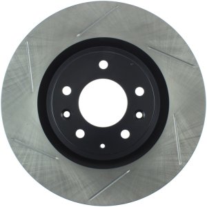 Mazda RX 8 Brake Rotor (1) - Front Right - Stoptech - Slotted Sport - Black E-Coated - `04-`11