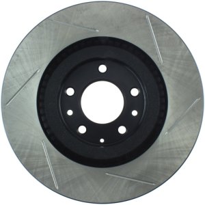 Mazda RX 8 Brake Rotor (1) - Front Right - Stoptech - Slotted Sport - Black E-Coated - `04-`11