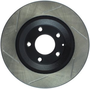 Mazda RX 8 Brake Rotor (1) - Rear Left - Stoptech - Slotted - Black - `04-`11