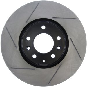 Mazda 6 Brake Rotor (1) - Front Right - Stoptech - Slotted Sport - Black - `06-`07 Mazda 6 Brake Rotor (1) - Front Right - Stoptech - Slotted Sport - Black - `06-`07