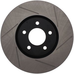 Mazda Mazdaspeed3 Brake Rotor (1) - Front Left - Stoptech - Slotted Sport - `07-`09
