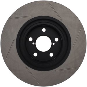 Scion FR S Brake Rotor (1) - Front Left - Stoptech - Slotted - Black - `13-`16