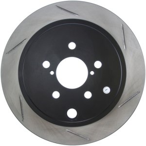 Scion FR S Brake Rotor (1) - Rear Left - Stoptech - Slotted Sport - Black - `13-`16