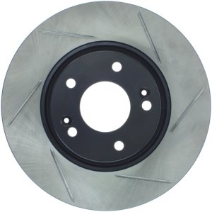Hyundai Sonata Brake Rotors (1) - Front Left - Stoptech - Sport Slotted - Black - `05-`15 Hyundai Sonata Brake Rotors (1) - Front Left - Stoptech - Sport Slotted - Black - `05-`15