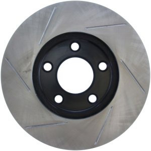 Ford Mustang Brake Rotor (1) - Front Left - Stoptech - Slotted - Black - `94-`02 Ford Mustang Brake Rotor (1) - Front Left - Stoptech - Slotted - Black - `94-`02