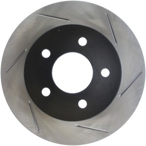 Ford Mustang Brake Rotor (1) - Rear Left - Stoptech - Slotted Sport - Black - `94-`02 Ford Mustang Brake Rotor (1) - Rear Left - Stoptech - Slotted Sport - Black - `94-`02