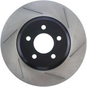 Ford Mustang Brake Rotor (1) - Front Left - Stoptech - Slotted Sport - Black - `05-`10 Ford Mustang Brake Rotor (1) - Front Left - Stoptech - Slotted Sport - Black - `05-`10