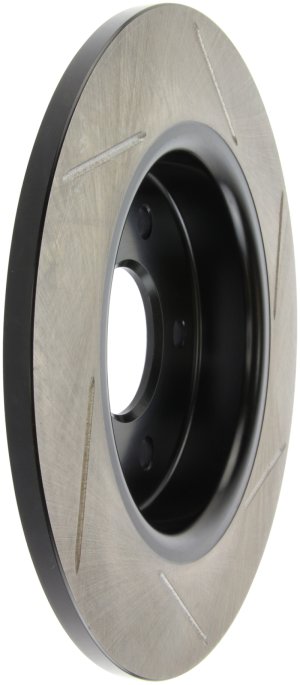 Ford Focus Brake Rotor (1) - Rear Right - Stoptech - Sport Slotted - Black - `13-`18