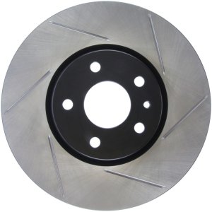 Ford Fusion Brake Rotor (1) - Front Left - Stoptech - Slotted Sport - Black - `13-`20 Ford Fusion Brake Rotor (1) - Front Left - Stoptech - Slotted Sport - Black - `13-`20