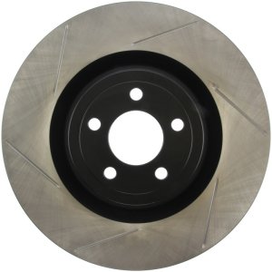 Ford Mustang Brake Rotor (1) - Right Front - Stoptech - Slotted Sport - Black - `15-`20 Ford Mustang Brake Rotor (1) - Right Front - Stoptech - Slotted Sport - Black - `15-`20