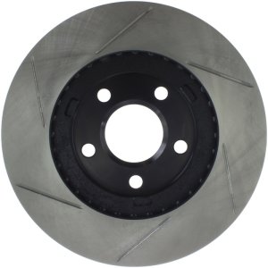 Buick Park Avenue Brake Rotor(s) - Front Left - Stoptech - Slotted Sport - Black - `97-`05