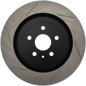 Cadillac CTS Brake Rotor(s) (1) - Rear Right - Stoptech - Slotted Sport - Black - `09-`19