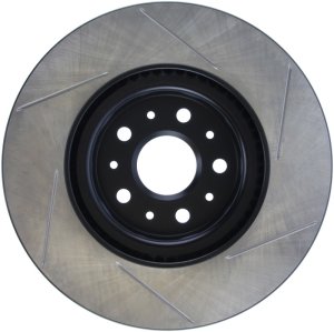 Cadillac CT6 Brake Rotor(1) - Front Right - Stoptech - Sport Slotted - Black - `16-`20
