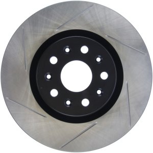 Cadillac CTS Brake Rotor(1) - Front Right - Stoptech - Sport Slotted - Black - `14-`19