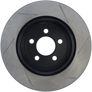 Dodge Magnum Brake Rotor (1) - Rear Right - Stoptech - Slotted Sport - Black - `05-`08