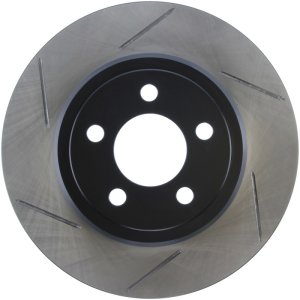 Dodge Magnum Brake Rotor (1) - Rear Right - Stoptech - Slotted Sport - Black - `05-`08