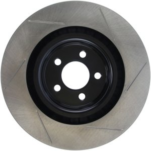 Dodge Magnum Brake Rotor (1) - Front Right - Stoptech - Slotted - Black E-Coated - `06-`08