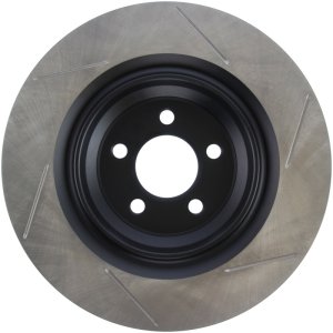 Dodge Magnum Brake Rotor (1) - Rear Right - Stoptech - Slotted Sport - Black - `06-`08