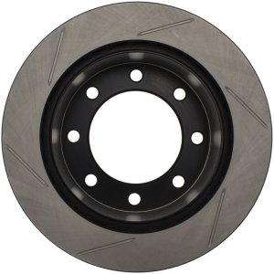 Ford F-350 Super Duty Brake Rotor (1) - Rear Left - Stoptech - Slotted Sport - Black - `99-`04