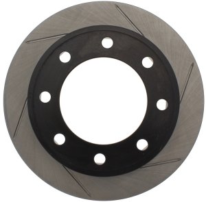 Ford F-350 Super Duty Brake Rotor (1) - Rear Right - Stoptech - Slotted Sport - Black - `99-`04