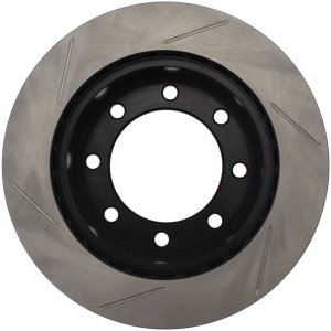 Ford F-250 Brake Rotor (1) - Front Right - Stoptech - Sport Slotted - `01-`04