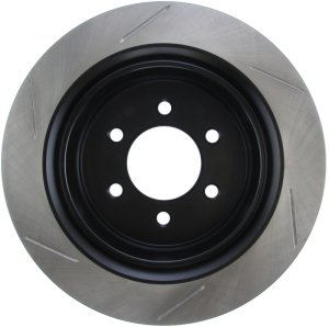 Ford F-150 Brake Rotor (1) - Rear Left - Stoptech - Slotted Sport - Black - `12-`20