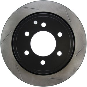 Ford F-150 Brake Rotor (1) - Rear Left - Stoptech - Slotted Sport - Black - `12-`20