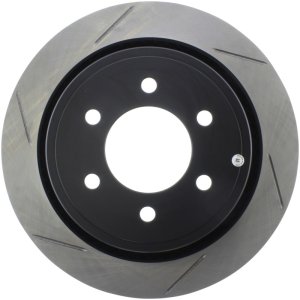 Ford F-150 Brake Rotor (1) - Rear Right - Stoptech - Slotted Sport - Black - `12-`20 Ford F-150 Brake Rotor (1) - Rear Right - Stoptech - Slotted Sport - Black - `12-`20