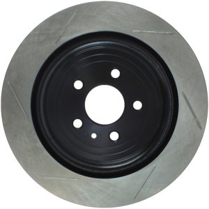 Ford Flex Brake Rotor (1) - Rear Left - Stoptech - Slotted Sport Rotors - Black - `13-`19