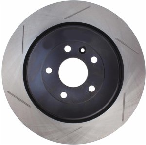Ford Police Interceptor Sedan Brake Rotor (1) - Rear Right - Stoptech - Slotted Sport - `13-`19