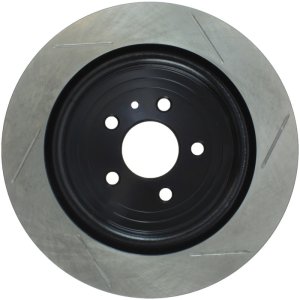 Ford Police Interceptor Sedan Brake Rotor (1) - Rear Right - Stoptech - Slotted Sport - `13-`19