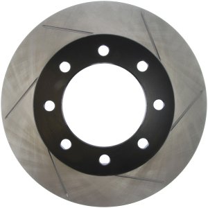 Ford F-250 Super Duty Brake Rotor (1) - Front Left - Stoptech - Slotted Sport - Black - `12-`20 Ford F-250 Super Duty Brake Rotor (1) - Front Left - Stoptech - Slotted Sport - Black - `12-`20