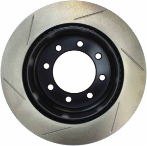 Ford F-250 Super Duty Brake Rotor (1) - Rear Left - Stoptech - Slotted Sport - Black - `12-`20