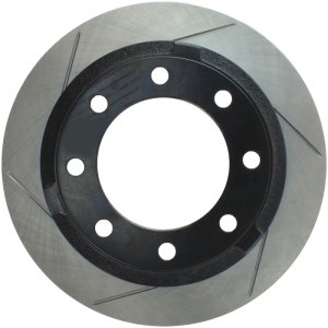 Ford F-250 Super Duty Brake Rotor (1) - Rear Right - Stoptech - Slotted Sport - Black - `12-`20 Ford F-250 Super Duty Brake Rotor (1) - Rear Right - Stoptech - Slotted Sport - Black - `12-`20