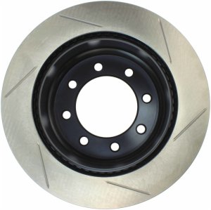 Ford F-350 Super Duty Brake Rotor (1) - Rear Right - Stoptech - Slotted Sport - Black - `12-`20