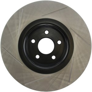 Ford Focus Brake Rotor (1) - Front Left - Stoptech - Slotted Sport Rotor - Black E-Coated - `13-`18
